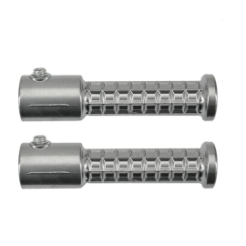 Repose Pieds Pilote Cyclo - ALU DROIT - ALU POLI