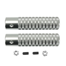 Repose Pieds Pilote Cyclo - ALU ROND - ALU POLI