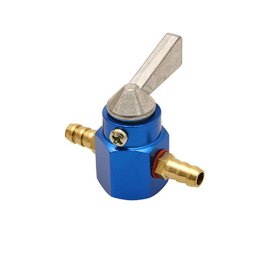 Robinet Essence Universel Sur Durite - BLEU pour durite 6mm