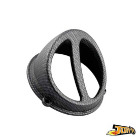 Prise d'air / écope de Cache Turbine MBK Booster Ovetto Yamaha BW'S Neo's - Look CARBONE Mat