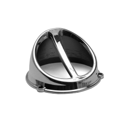 Prise d'air / écope de Cache Turbine MBK Booster Ovetto Yamaha BW'S Neo's - CHROME