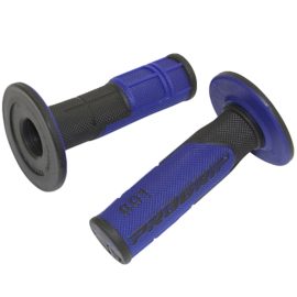 Poignées de Guidon - Progrip 801 Off Road Noir / Bleu Foncé