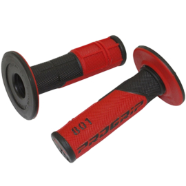 Poignées de Guidon - Progrip 801 Off Road Noir / Rouge