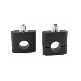 Pontets de Guidon 22mm - TNT Noir Mat