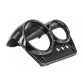 Couvre Compteur MBK Nitro Yamaha Aerox avant 2013 - TNT Noir brillant