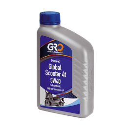 Huile Moteur 4T Scooter 5W40 - Global Racing Oil 100% Synthése