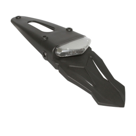 Support de plaque / bavette avec feu arrière à leds Transparent - Replay Wing