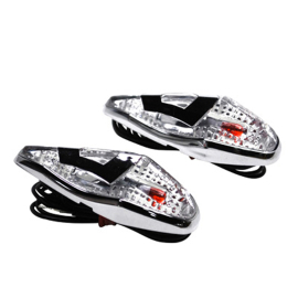 Goutte d'eau FENDER Transparent / Look Carbone