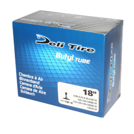 Chambre à Air 18 pouces 4.00x18 à 4.60x18 - DELI Valve Droite TR4