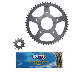 Kit chaîne Rieju MRT SM - 11 x 52 420 / 62mm 5T AFAM 