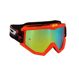 Masque / Lunettes Cross - PROGRIP 3204 Rouge Fluo