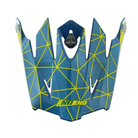 Visière Casque Cross - NoEnd SC15 Origami Acid