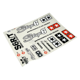 Kit Déco Autocollant / Sticker - Stage6 MKII Noir A2 