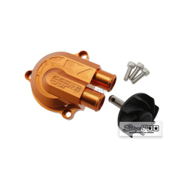 Couvercle de pompe à eau MBK Nitro Yamaha Aerox - Stage6 +40% orange