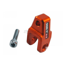 Réhausseur d'amortisseur +40mm Homologué - Stage6 CNC Orange