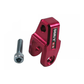 Réhausseur d'amortisseur +40mm Homologué - Stage6 CNC Rouge