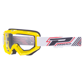 Masque / Lunettes Cross - PROGRIP 3201FR Atzaki Jaune