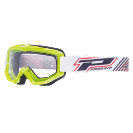 Masque / Lunettes Cross - PROGRIP 3201FR Atzaki Vert