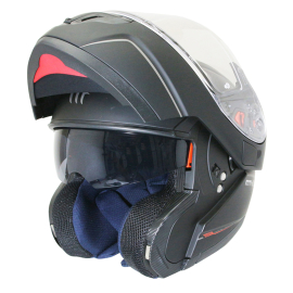 Casque Modulable - MT Atom SV Double Ecran Noir Mat