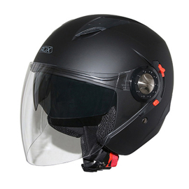 Casque Jet - ADX JT4 Double Ecran Noir Mat