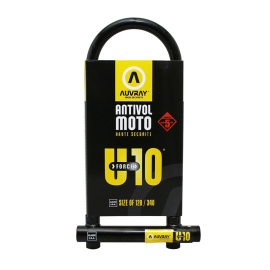 Antivol U - AUVRAY Force10 120 x 340mm SRA
