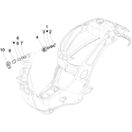 Barillet Contacteur à Clé Vespa Primavera Sprint - Origine Piaggio