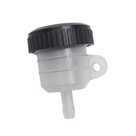 Bocal / Réservoir de Maître Cylindre - Sortie inférieure bouchon plastique noir