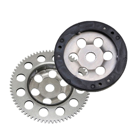 Pack Couronne + roue libre de Démarreur MBK Booster Nitro Yamaha BW'S Aerox - Type Origine