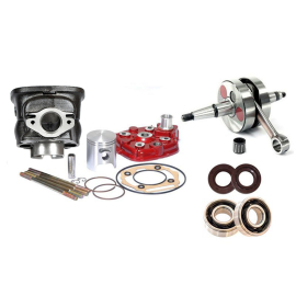 Pack Moteur 75cc DERBI E3 E4 - Kit MVT IRON MAX + vilebrequin S-Race