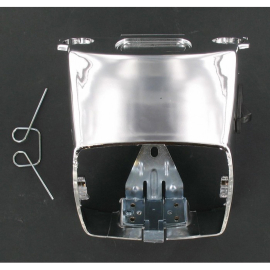 Capot / Cuvelage de Phare Peugeot 103 MVL Vogue - Chrome