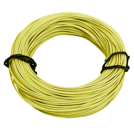 Fil électrique Souple - Jaune 0.75mm