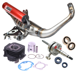 Pack Moteur & Pot 50cc MBK Booster YAMAHA Bw's - MVT MVT Iron Max / S-Race / S-Road