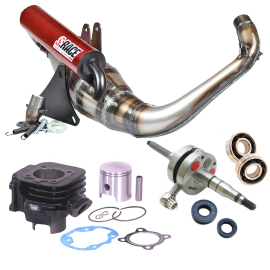 Pack Moteur & Pot 75cc MBK Booster YAMAHA Bw's - MVT Iron Max / S-Race