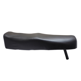 Selle Biplace cyclo Peugeot 103 SP MVL - Noir Tube 25.5mm