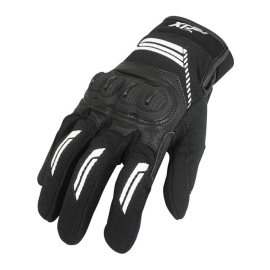 Gants Moto - ADX Denver Printemps / été - Noir / Blanc