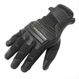 Gants Moto - ADX Ventura Printemps / été - Noir / Jaune Fluo