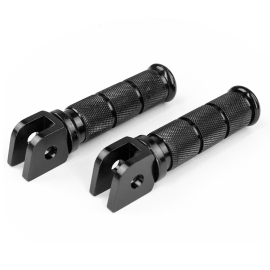 Repose Pieds universel - Alu CNC Noir