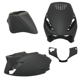 Kit Carénages / Carrosserie Piaggio Zip - Noir Mat 4 pièces