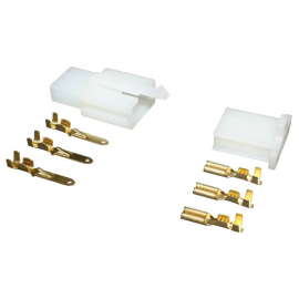 kit Cosse électrique / Conecteur Mâles / Femmelle - Blanc