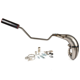 Pot Passage Haut Droit Sherco SE / SM 50 / 77cc - Streetrace CNC Noir / Rouge Stage6