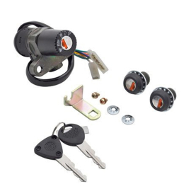 Contacteur à clé Aprilia RX Derbi Senda SM + serrure de selle