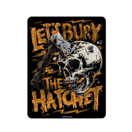 Autocollant / Sticker - LETHAL THREAT Mini Bury The Hatchet 6 x 8cm