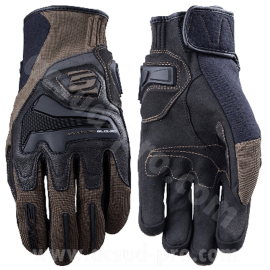 Gants Moto - FIVE RS4 Mi saison / été Marron