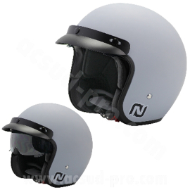 Casque Jet - NoEnd Sun Series Gris Mat