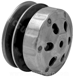 Embrayage Complet Peugeot Kymco SYM 139QM GY6 4T 12p - TNT