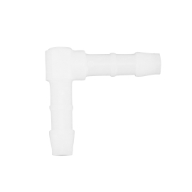 Raccord pour durite 4 mm - coudé 90 degrés