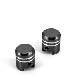 Bouchon de Valve Piston - Noir