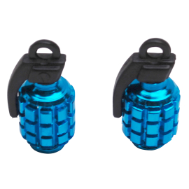 Bouchon de Valve Grenade - Bleu