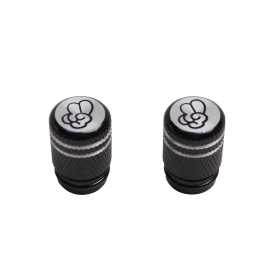 Bouchon de Valve Too Cool Moleté - Noir