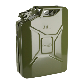 Jerrycan / Bidon Essence 20L Métal Vert Armée Type US - Pressol